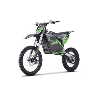 Vaikiškas elektrinis motociklas POWER TRAIL, Žalias
