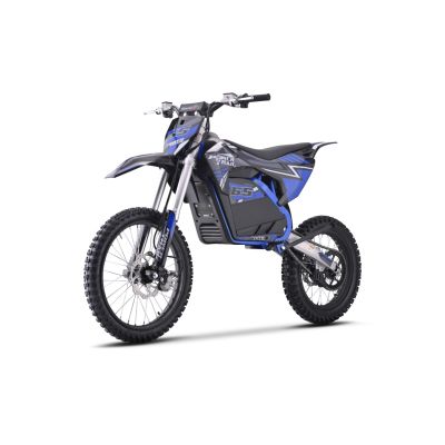 Vaikiškas elektrinis motociklas POWER TRAIL, Mėlynas