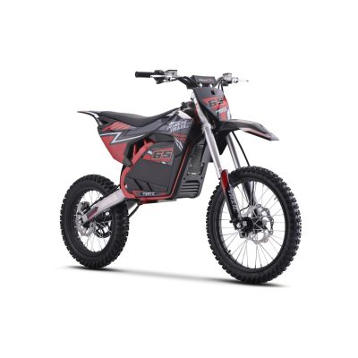 Vaikiškas elektrinis motociklas POWER TRAIL, Raudonas