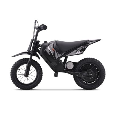 Vaikiškas elektrinis motociklas SHARK, Juodas