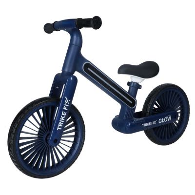 Trike Fix Glow LED balansinis dviratis tamsiai mėlyna