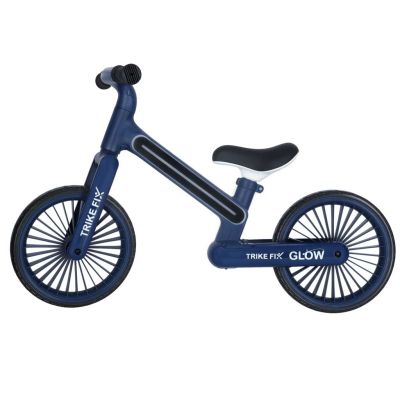 Trike Fix Glow LED balansinis dviratis tamsiai mėlyna