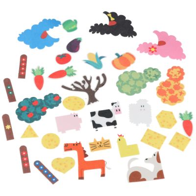 Sensorinė mokomoji montessori ūkio knygelė