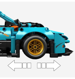 RC valdomas konstruktorius P1 (936d.) Mould King - 8