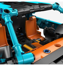 RC valdomas konstruktorius P1 (936d.) Mould King - 9