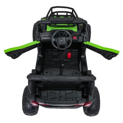 Vaikiškas elektrinis sunkvežimis UTV LIFT, Žalias