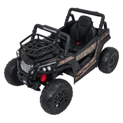 Vaikiškas elektrinis sunkvežimis UTV LIFT, Juodas
