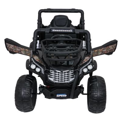 Vaikiškas elektrinis sunkvežimis UTV LIFT, Juodas