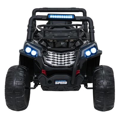Vaikiškas elektrinis sunkvežimis UTV LIFT, Juodas