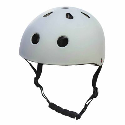 Trike Fix vaikiškas dviratininko šalmas reguliuojamas LED M 55-58cm pilkas