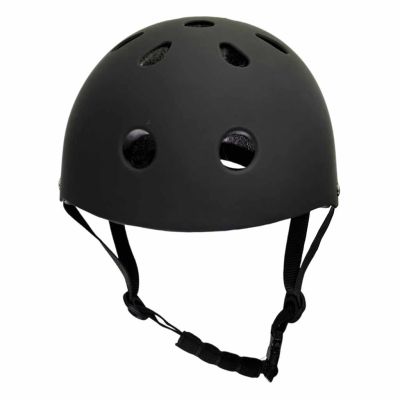Trike Fix vaikiškas dviratininko šalmas reguliuojamas LED M 55-58cm juodas