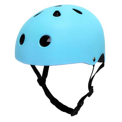 Trike Fix vaikiškas dviratininko šalmas reguliuojamas LED M 55-58cm mėlynas