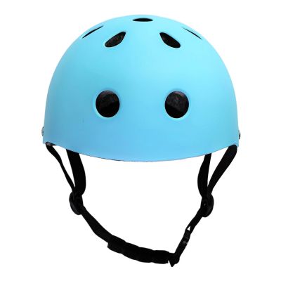 Trike Fix vaikiškas dviratininko šalmas reguliuojamas LED M 55-58cm mėlynas