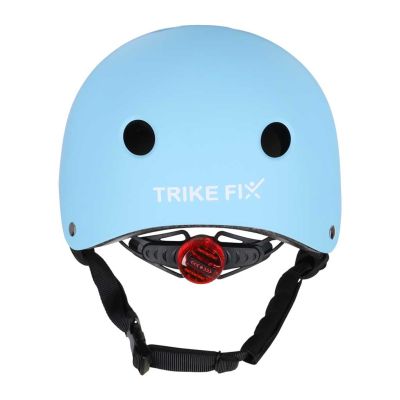 Trike Fix vaikiškas dviratininko šalmas reguliuojamas LED M 55-58cm mėlynas
