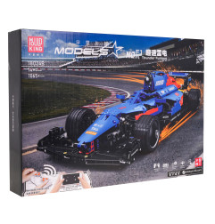 RC valdomas Konstruktorius F1 Blue (1065d.) Mould King