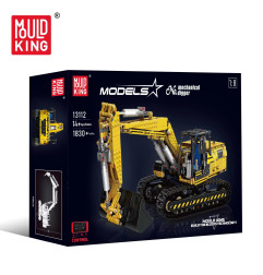 RC valdomas Konstruktorius ekskavatorius (1830d.) Mould King