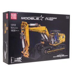 RC valdomas Konstruktorius ekskavatorius (1830d.) Mould King