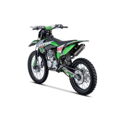 Vaikiškas benzininis motociklas TITAN 300cc, Žalias