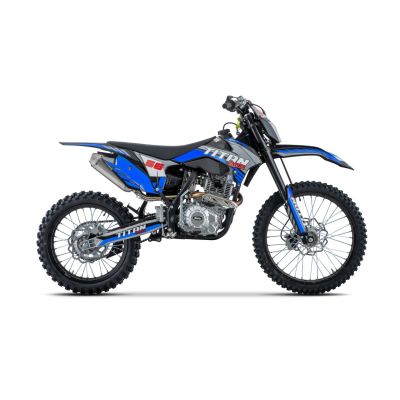 Vaikiškas benzininis motociklas TITAN 300cc, Mėlynas