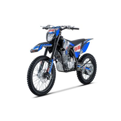 Vaikiškas benzininis motociklas TITAN 300cc, Mėlynas
