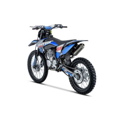 Vaikiškas benzininis motociklas TITAN 300cc, Mėlynas