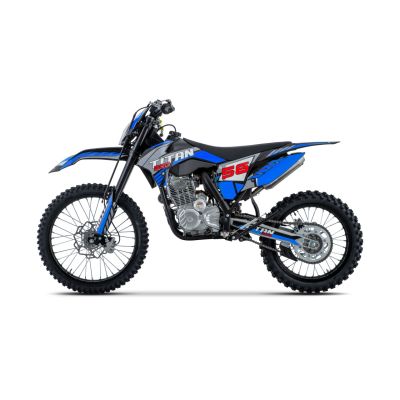 Vaikiškas benzininis motociklas TITAN 300cc, Mėlynas