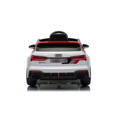 Vaikiškas elektromobilis Audi RS6 Avant GT, Baltas