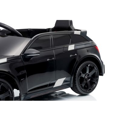Vaikiškas elektromobilis Audi RS6 Avant GT, Juodas