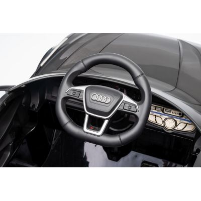 Vaikiškas elektromobilis Audi RS6 Avant GT, Juodas