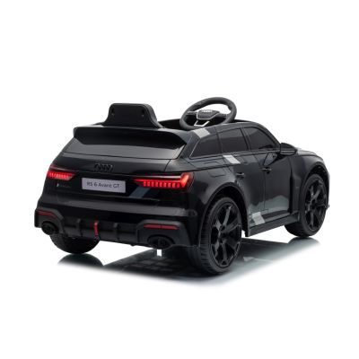 Vaikiškas elektromobilis Audi RS6 Avant GT, Juodas