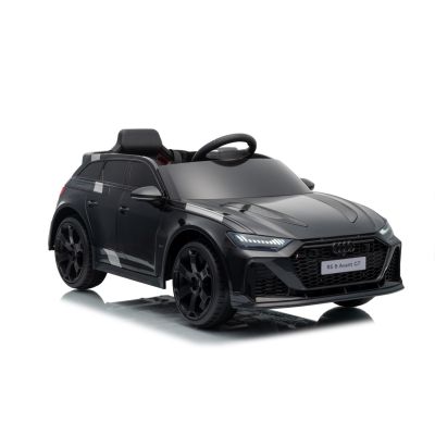 Vaikiškas elektromobilis Audi RS6 Avant GT, Juodas