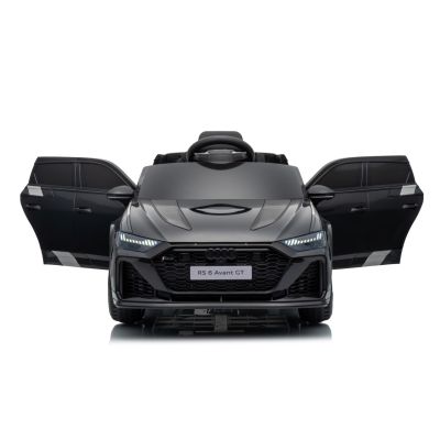 Vaikiškas elektromobilis Audi RS6 Avant GT, Juodas