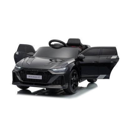 Vaikiškas elektromobilis Audi RS6 Avant GT, Juodas