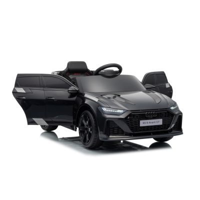 Vaikiškas elektromobilis Audi RS6 Avant GT, Juodas