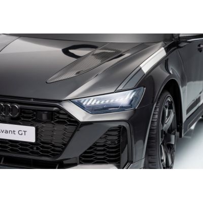 Vaikiškas elektromobilis Audi RS6 Avant GT, Juodas