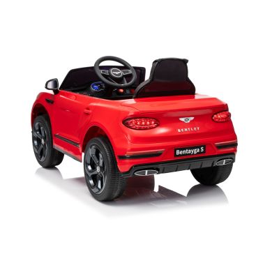 Vaikiškas elektromobilis Bentley Bentayga S, Raudonas