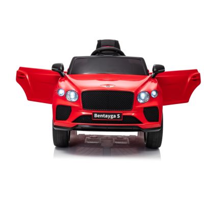 Vaikiškas elektromobilis Bentley Bentayga S, Raudonas