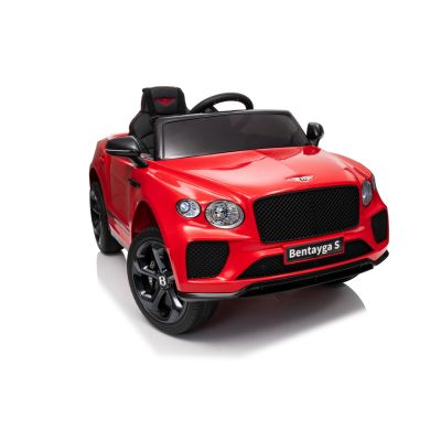 Vaikiškas elektromobilis Bentley Bentayga S, Raudonas