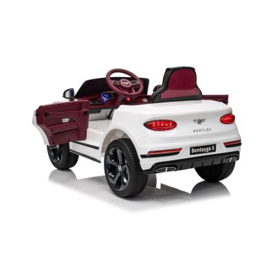 Vaikiškas elektromobilis Bentley Bentayga S, Baltas