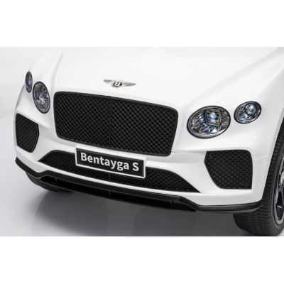 Vaikiškas elektromobilis Bentley Bentayga S, Baltas