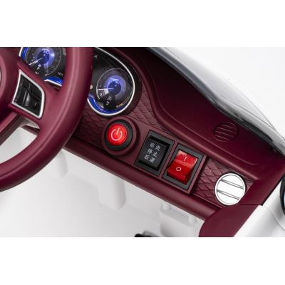 Vaikiškas elektromobilis Bentley Bentayga S, Baltas