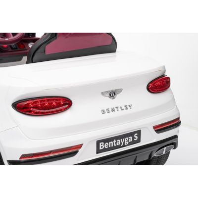Vaikiškas elektromobilis Bentley Bentayga S, Baltas