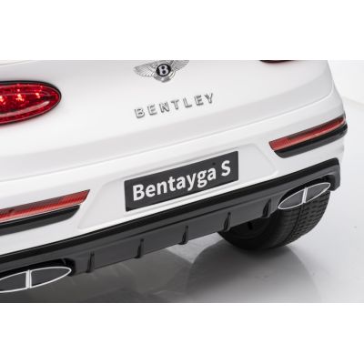Vaikiškas elektromobilis Bentley Bentayga S, Baltas