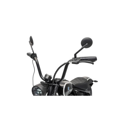 Vaikiškas elektrinis motociklas BMW R18, Juodas