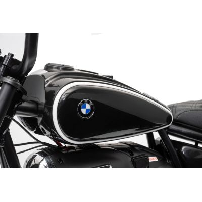 Vaikiškas elektrinis motociklas BMW R18, Juodas