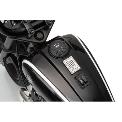 Vaikiškas elektrinis motociklas BMW R18, Juodas