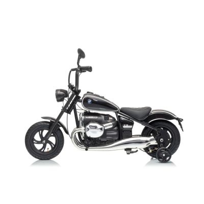 Vaikiškas elektrinis motociklas BMW R18, Juodas