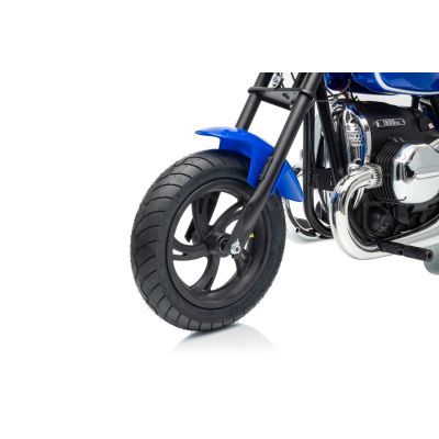 Vaikiškas elektrinis motociklas BMW R18, Mėlynas