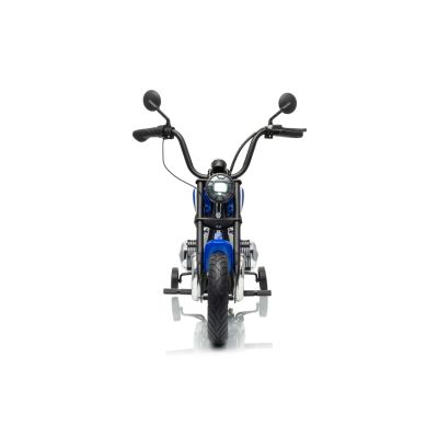 Vaikiškas elektrinis motociklas BMW R18, Mėlynas