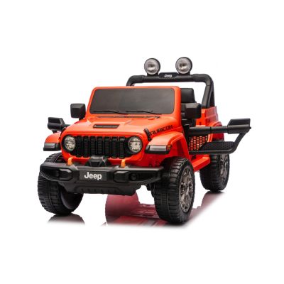 Vaikiškas elektromobilis Wrangler Rubicon LIFT, Oranžinis - 5